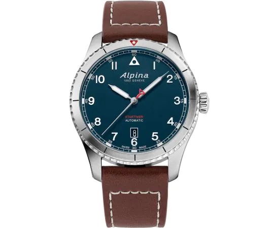 Orologio Alpina Pilot Automatico Pelle